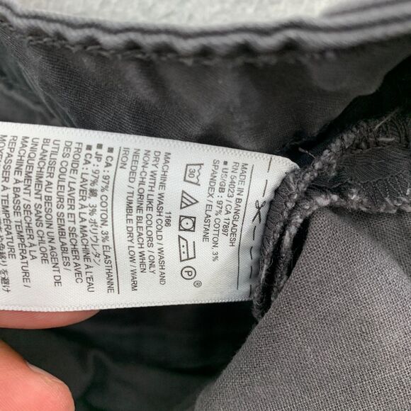 Banana Republic Pants Mens 34x30 (actual) Slim Fit Stretch Gray - Picture 5 of 14